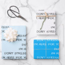 Search for encouragement wrapping paper White