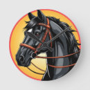Recherche de beau cheval horloges Équin