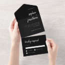 Search for all white invitations Simple