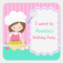 Search for brunette girl stickers Birthday