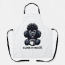 Search for black wolf aprons Puppy