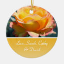 Search for yellow rose ornaments Romance