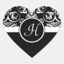 Search for monogram graduation stickers Black and white