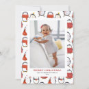 Recherche de manchot vœux cartes Fête