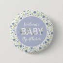 Recherche de bébé vintage badges Fleurs