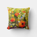 Search for red poppy pillows Illustration