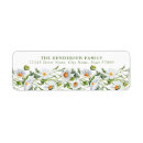 Search for daisy flowers return address labels White