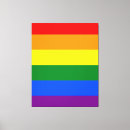 Search for gay canvas prints Flag