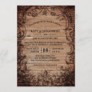 Search for engraved wedding invitations Rustic