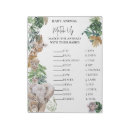 Search for jungle baby shower games Safari