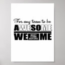 Search for team work posters Cooperation