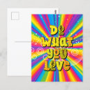 Recherche de motivation cartes postales Coloré
