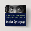 Recherche de sourds badges Asl