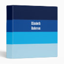 Search for blue stripes binders Chic