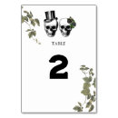 Recherche de halloween mariage table cartes Hallomariage