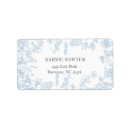 Search for toile return address labels Baby shower