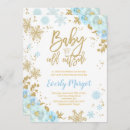 Search for blue and gold christmas invitations Winter