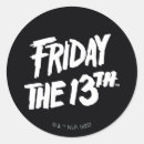Search for hockey logo stickers Friday the 13th