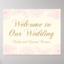 Search for floral welcome wedding signs Roses