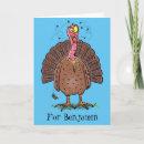 Recherche de humour de dinde de thanksgiving vœux cartes Oiseau