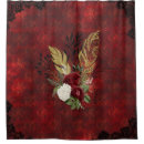 Search for glitter shower curtains Red