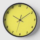 Recherche de noir jaune horloges Coloré