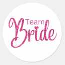 Search for team bride stickers Pink