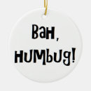 Search for bah humbug ornaments Dickens