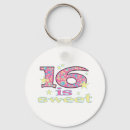 Search for sweet 16 keychains Sixteen