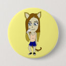 Search for chibi kitty buttons Cute