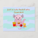 Recherche de axolotl cartes postales Rose
