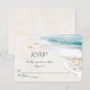 Search for beach rsvp wedding invitations Water
