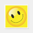 Recherche de happy face napkins Sourire