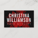 Recherche de fleurs florales audacieuses cartes visite Pour tous