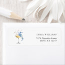 Search for champagne return address labels Chic