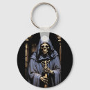 Search for horror rounded keychains Death