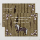 Search for horseback riding invitations Western