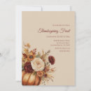 Search for watercolor thanksgiving invitations Elegant
