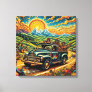 Search for vintage truck art Road trip