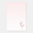 Search for flamingo post it notes Pink