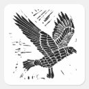 Search for flying raven stickers Bird