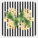 Search for black and yellow stripes stickers Flowers