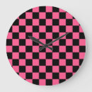 Search for hot pink clocks Black