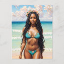 Recherche de fille bikini cartes postales Été