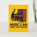 Recherche de piano jazz cartes postales Après vie