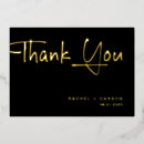 Search for real foil thank you cards Minimalist