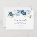 Search for dusty blue save the dates Greenery