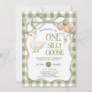 Search for ribbon birthday invitations One silly goose