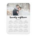 Search for photo calendar magnets Typography