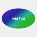 Search for pattern oval stickers Flowers